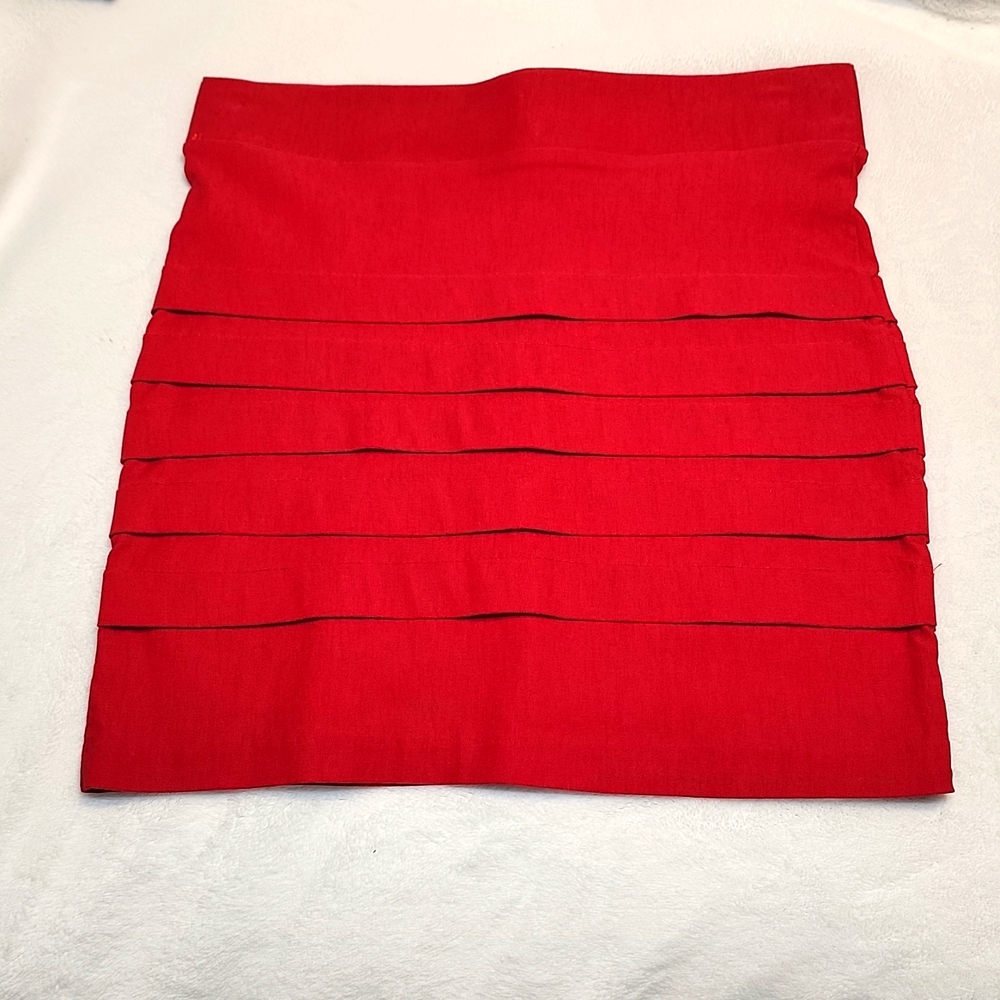 Red, Body Central Skirt,  Medium